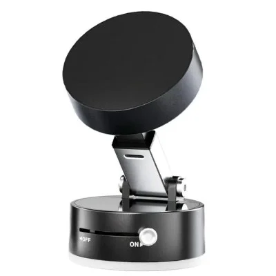 Smart Vacuum Suction Phone Holder A2 - Black